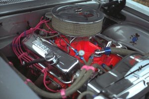 1971 Chevrolet Nova engine