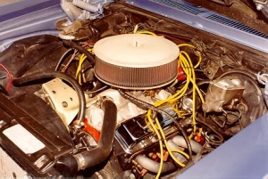 1972 Chevrolet Nova engine