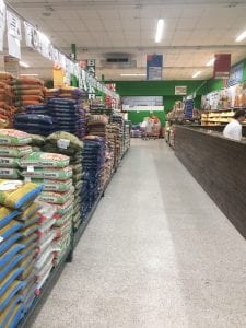 The Aisle of rice, with an amazing array of options.