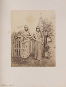 Banian Women stand in front of fence ( William Johnson ca. 1855-1862) http://digitalcollections.smu.edu/cdm/ref/collection/eaa/id/715