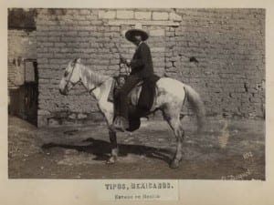 Tipos Mexicanos Man on Horseback