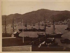 Many ships at rest in Mexican harbor