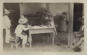 Mexican Family around a Table